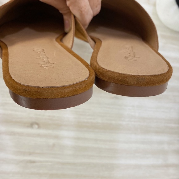✖️SOLD✖️•MADEWELL• English Saddle Remi Suede Mule - Picture 7 of 14